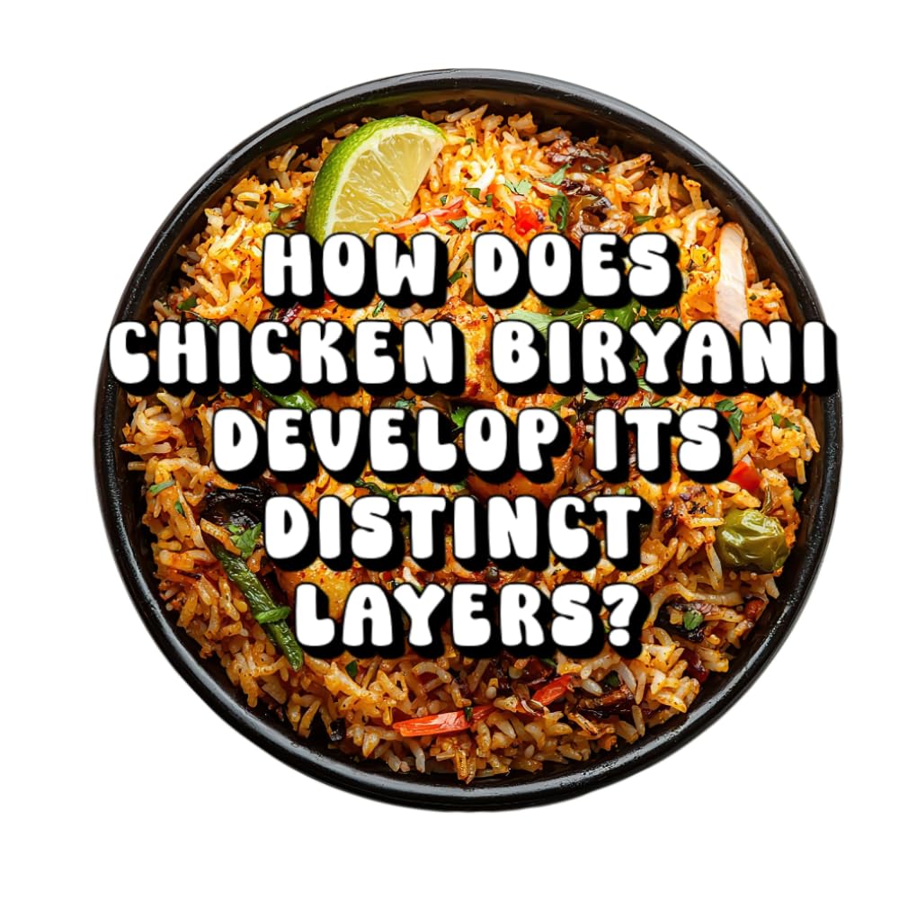 How Does Chicken Biryani Develop Its Distinct Layers?