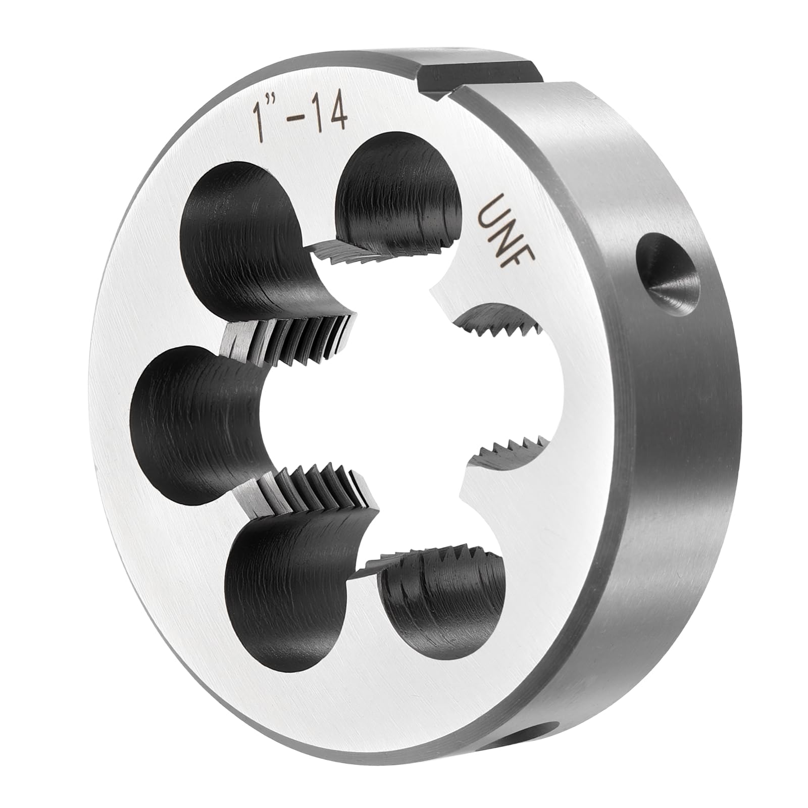 PATIKIL Round Threading Die 1"-14 UNF Alloy Steel Non-Adjustable