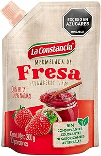 Mermelada de Fresa la Constanciaa - Strawberry Jam - 100% Natural - 200g - Imported from Colombia