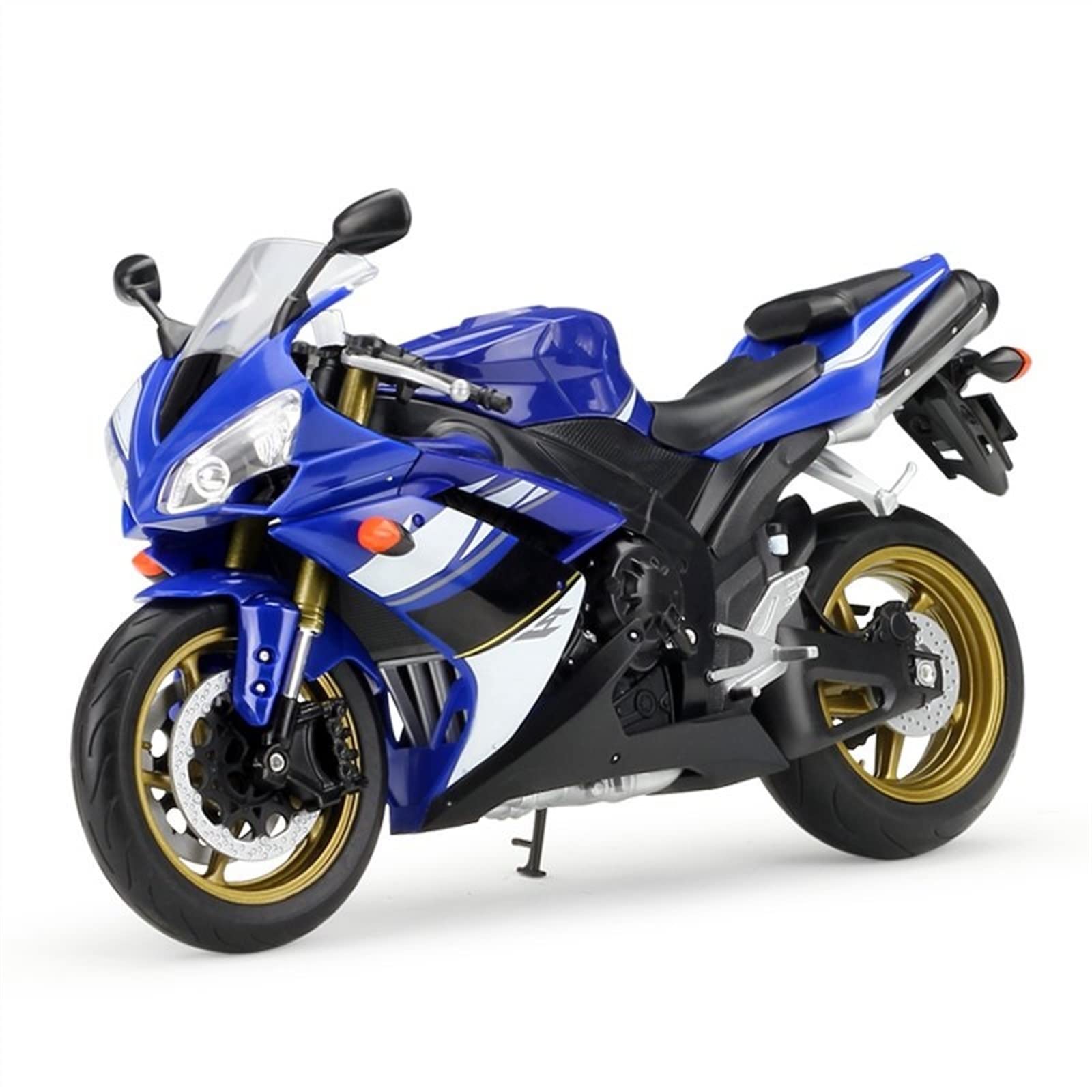 SEYXF Motorbike Toy for Y-AMAHA YZF R1 Blue Motorcycle Model Birthday Gift Toys Collection 1/10