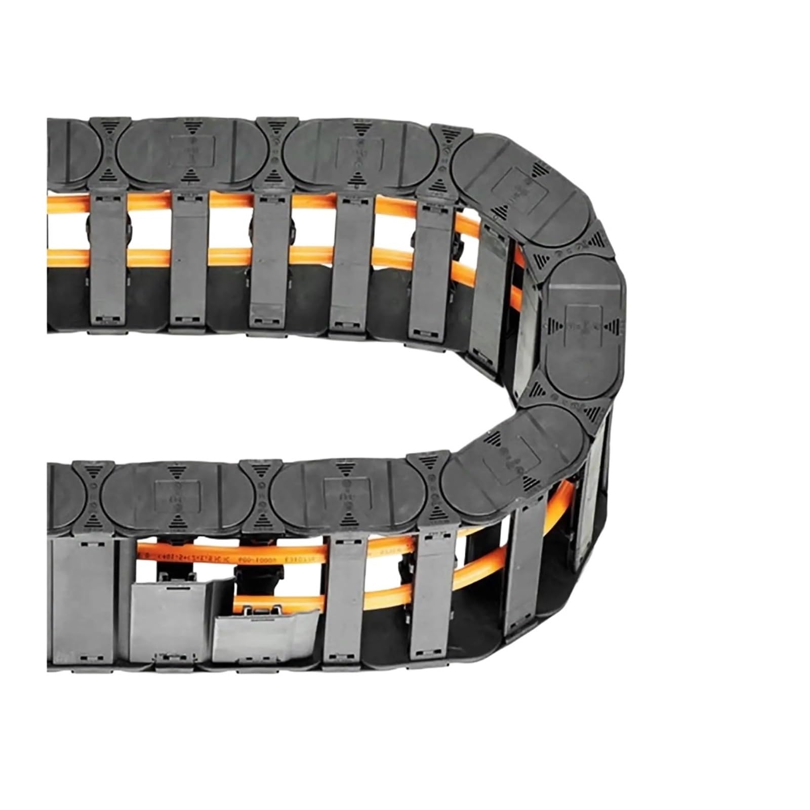 Chaîne traînée en nylon anti-nœud pour maintenance de machine de gravure CNC - 4