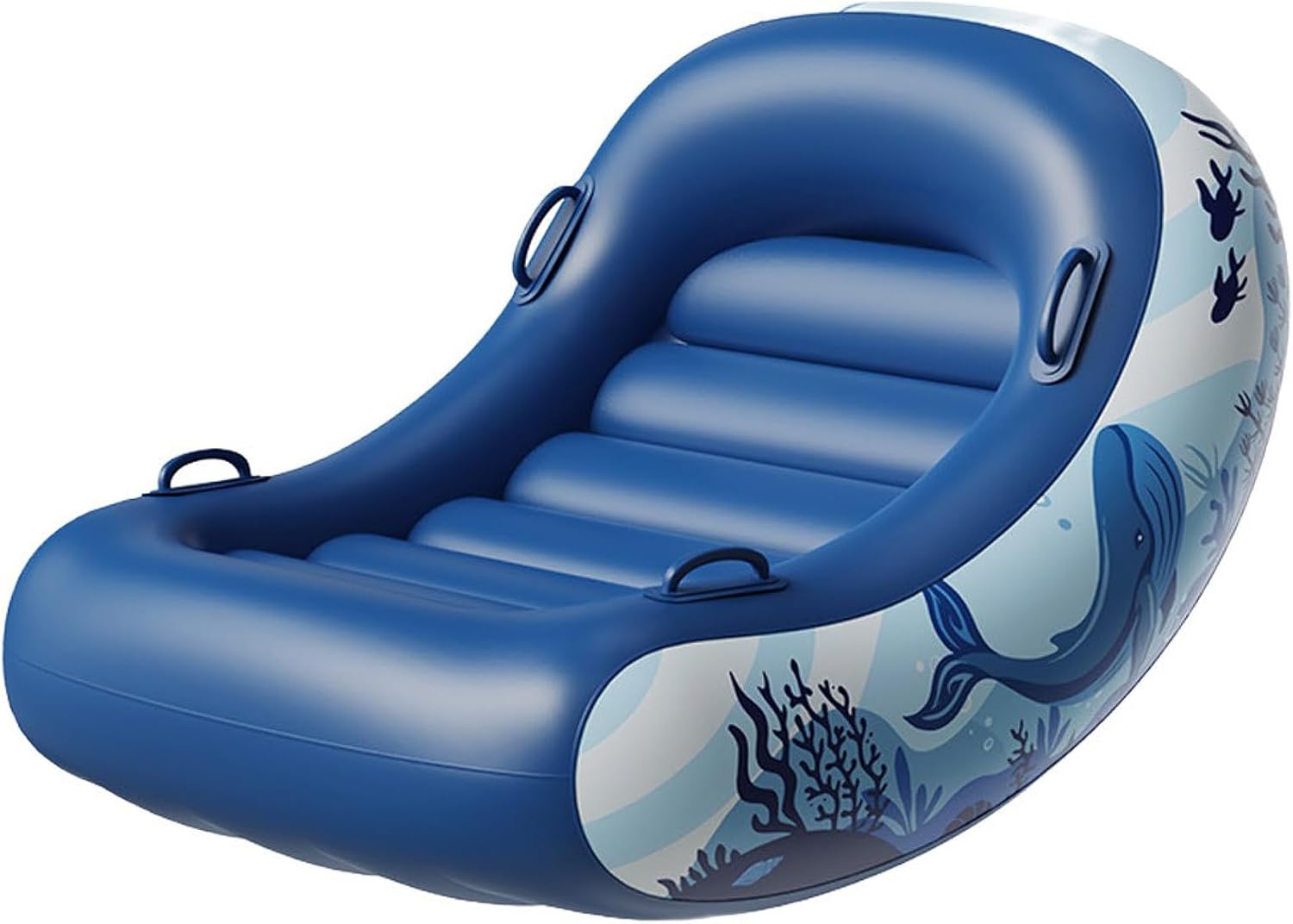 Inflatable Rocking Chair for Kids - Sensory Chair Autism Sensory Products Training, Portable Indoor Air Rocker for Toddlers Age 3+