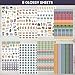 bloom daily planners Workday Essentials Planner Stickers - Productivity Variety Pack for Business Professionals - 8 Sheets / 802 Stickers - Meetings, Deadlines, Payday Icons for Work & Office