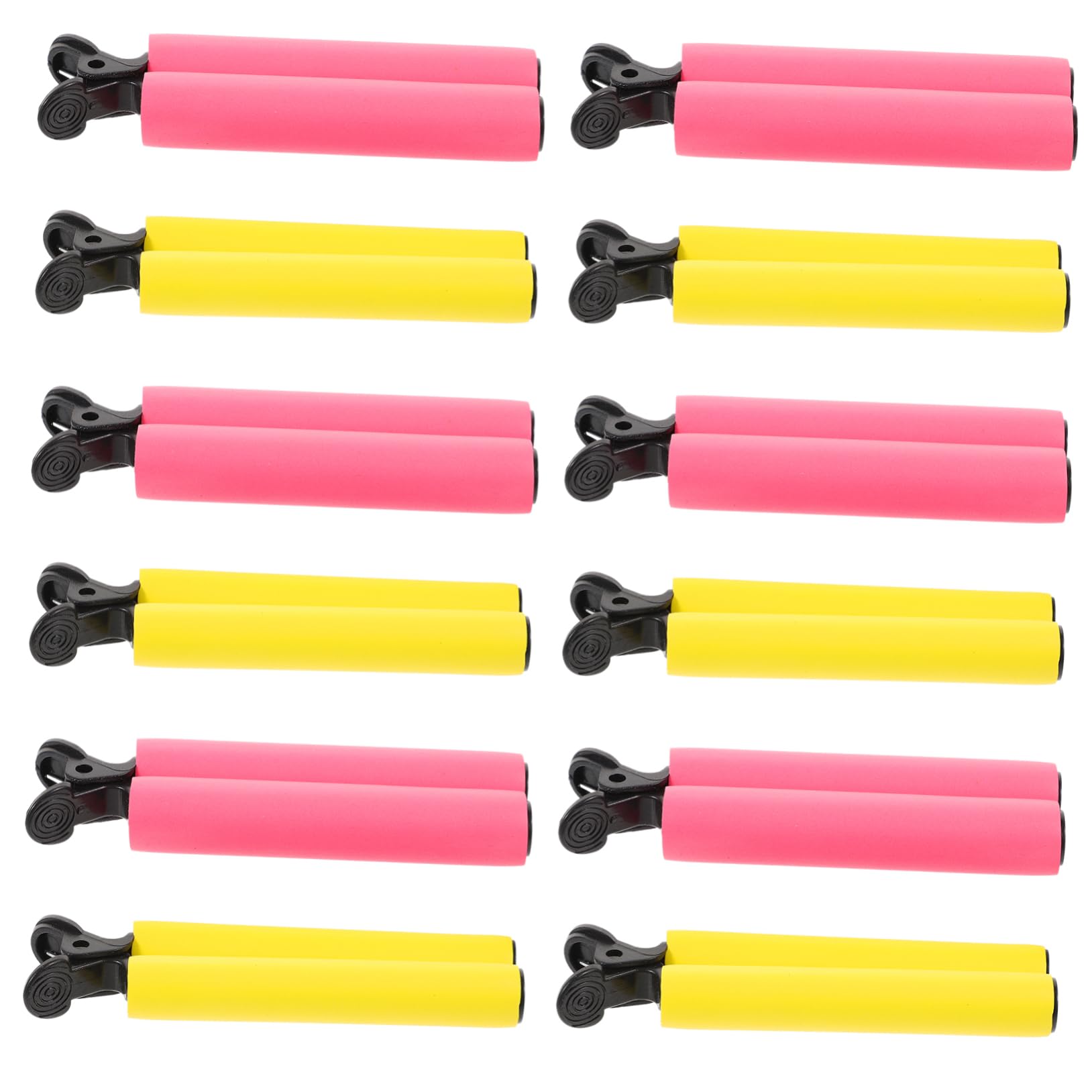 NOLITOY 12pcs Hairdressing Perm Rod Insulation Pads for Hair Salon Hair Perm Rod Insulation Clips Heat Isolation Technology Styling Tools