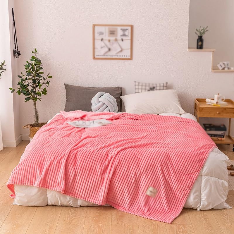 Couverture mince d'été jeté de lit climatisation et serviette douce 150x200