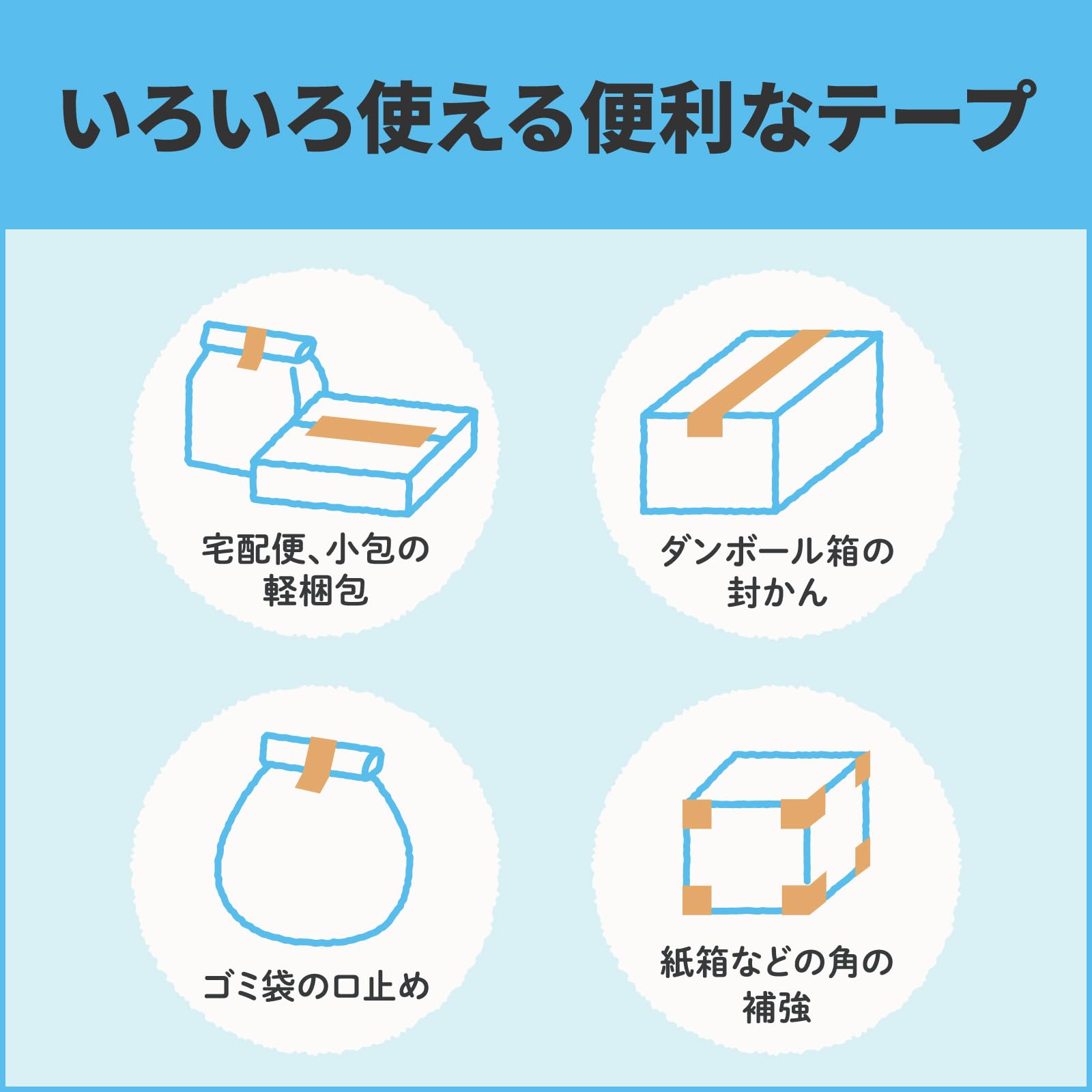 Amazon.co.jp: ニトムズ(Nitoms) 布粘着テープ Lite 幅48mmX長さ20m
