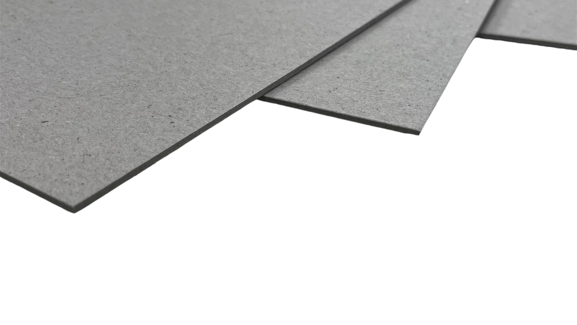 Cartoncino Grigio A5 DJP - Spessore 2 Mm (2000 Micron) - 10 Fogli 14,8x21 Cm Per Incorniciare E Modellismo