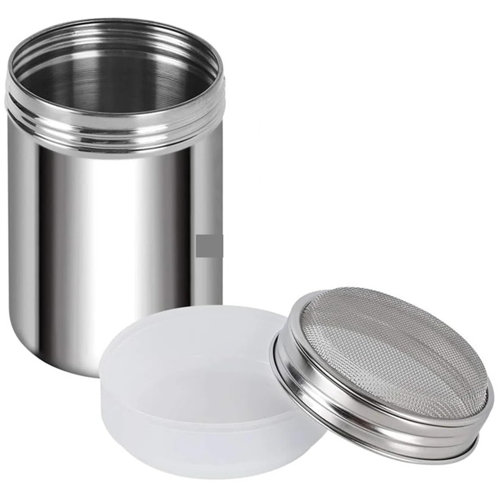 Shaker à café en acier inoxydable 3 pièces pour Farine Fine Sucre