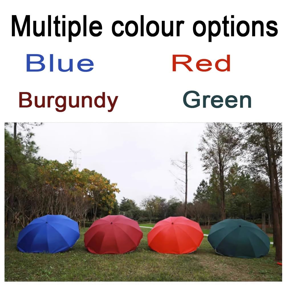 HCZION Copertura di Ricambio Rotondo Telo di Ricambio per Ombrellone Tessuto di Ricambio Ombrellone da Spiaggia 1.8m 2m 2.2m 2.4m 2.6m 2.8m 3m Tenda di Ricambio, 8 Costole (Color : Green, Size : 3m(