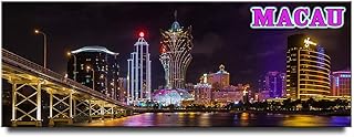 Macau Panoramic Fridge Magnet Macao Travel Souvenir