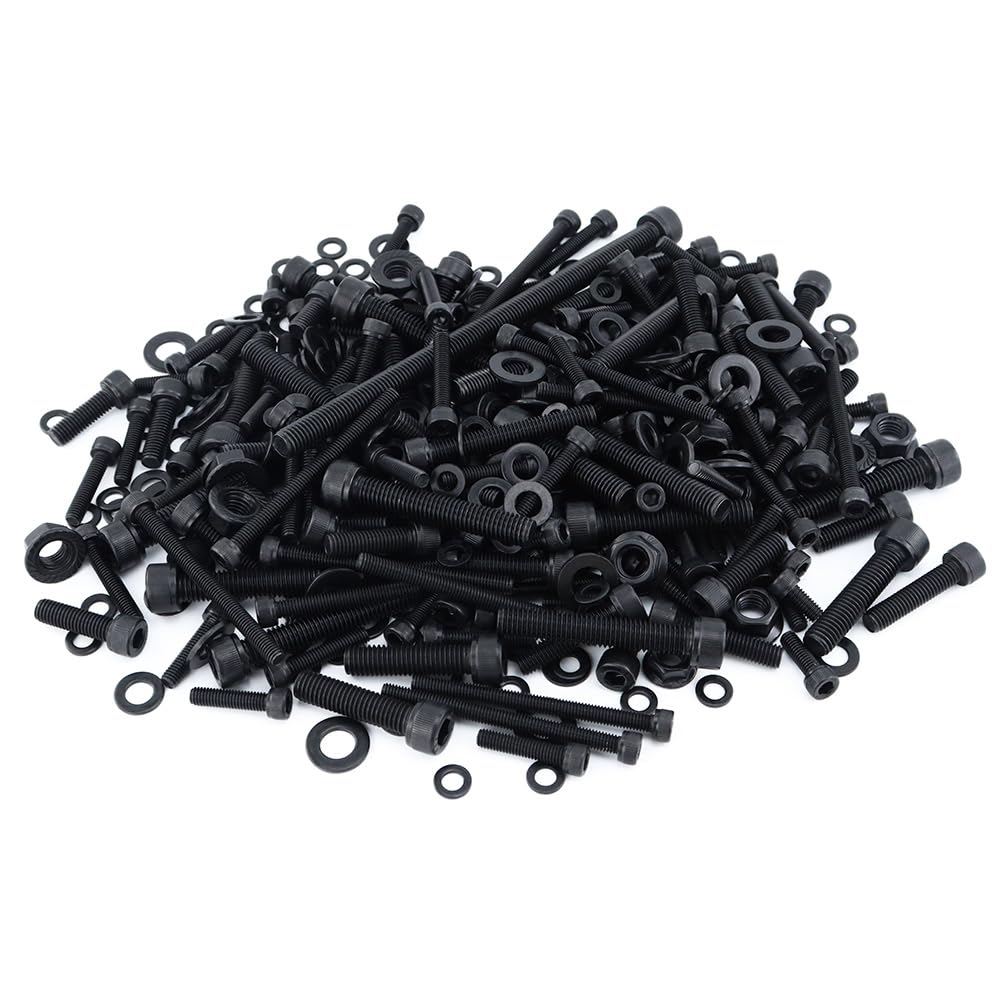 426PCS ATV Bolt Screw Kit Fit for TRX450R 2004-2005 Fairing bodywork Plastics Fasteners Full Restoration Bolt Kit