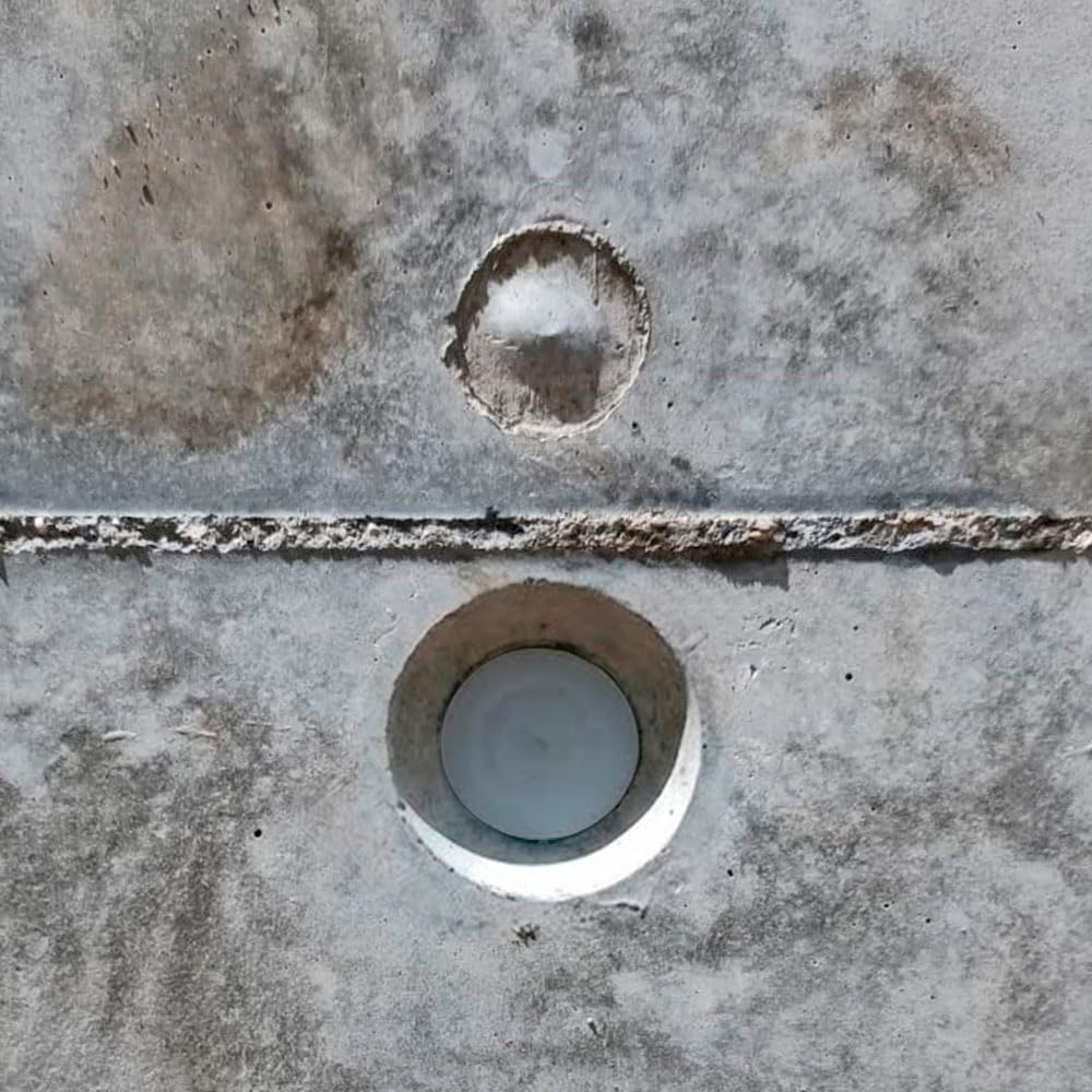 Tapones Hidroexpansivos 25 ud Tubos Pasamuros 21mm Encofrados Hormigón | Se expanden con la humedad creando un sellado estanco que bloquea filtraciones de agua en el hormigón.