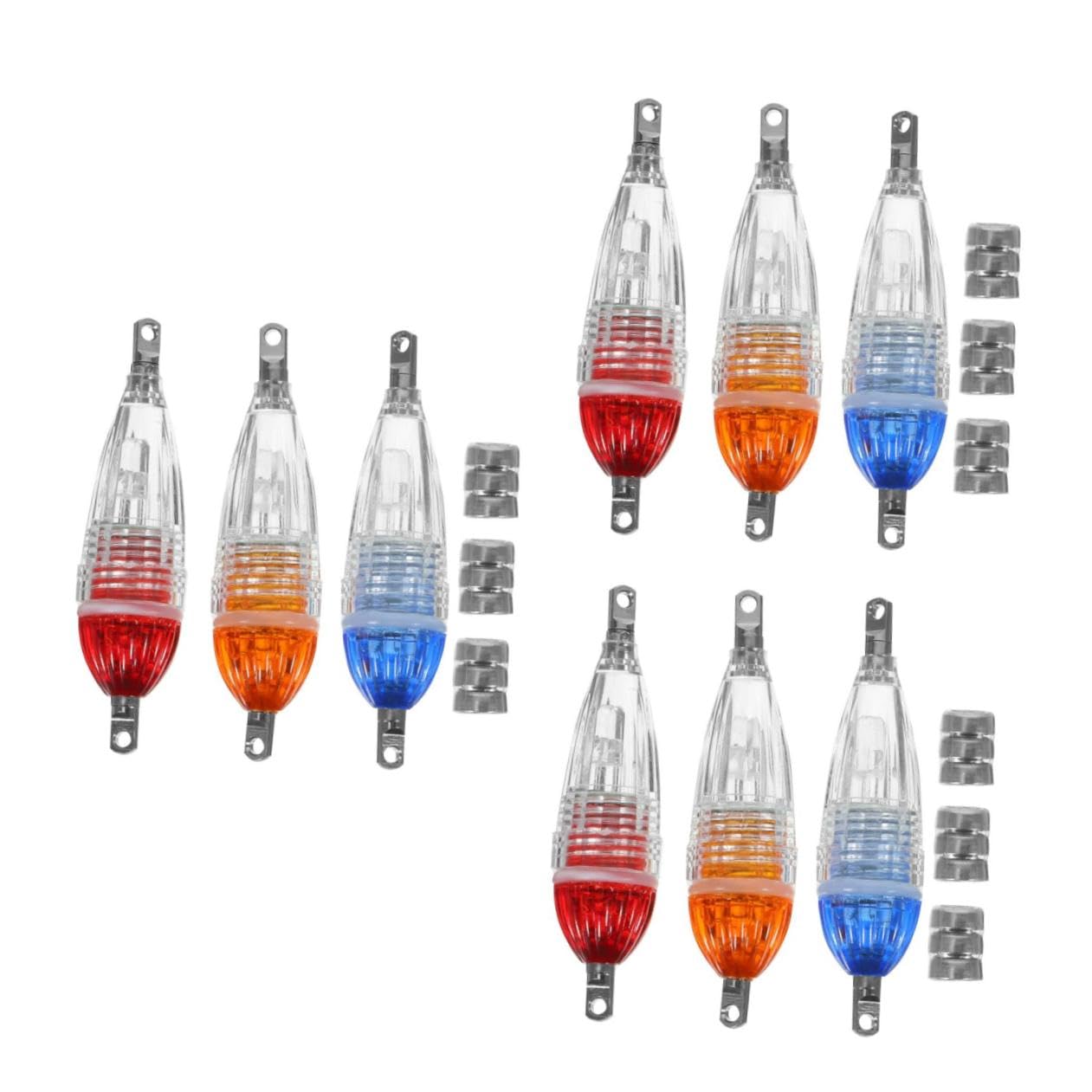 TOYANDONA Flash LED para Accesorios De Pesca Submarina Eléctricos E Impermeables Lámpara LED para Acuario Luz para Pecera Luz Nocturna Práctica Luz De Pesca Práctica Resina De