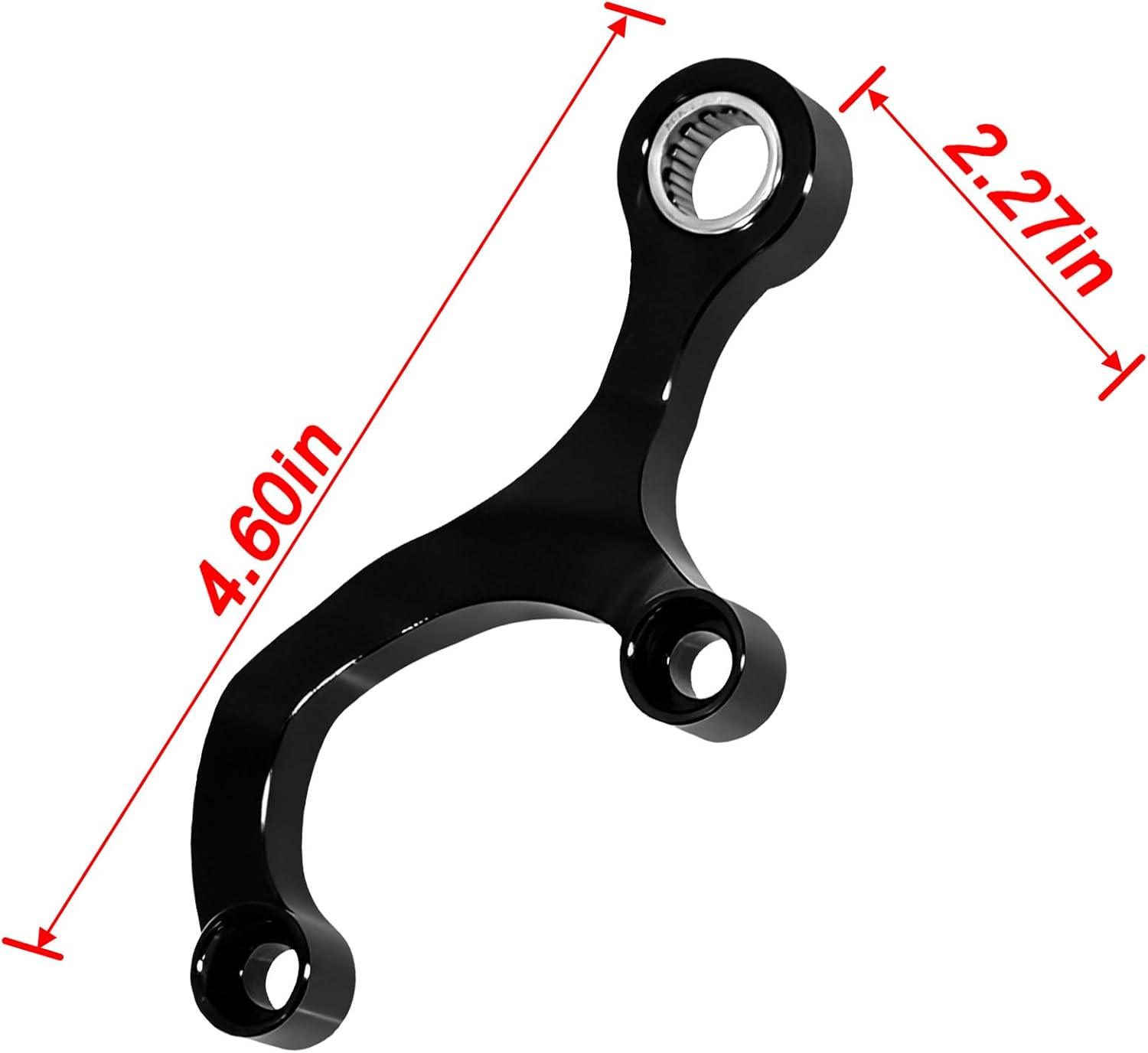 Motorcycle Black Shift Stabilizer Gear Shift Support for Yamaha Tenere 700 World Raid 2022-2023, 700/XTZ700 2019-2024, 700 Rally Edition 2020-2024, MT 07 2018-2023 Models