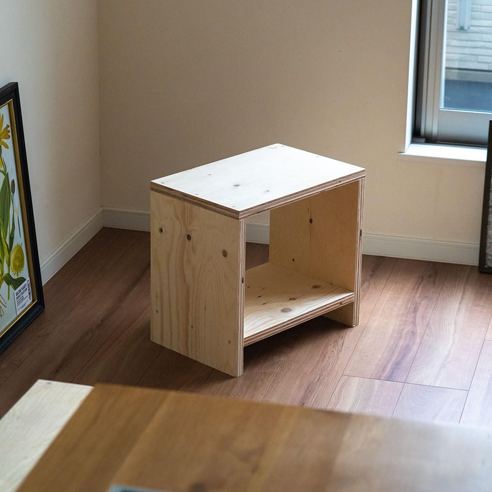 Amazon.co.jp: 図工室の椅子450（幅45×奥行30×高さ42cm）木製