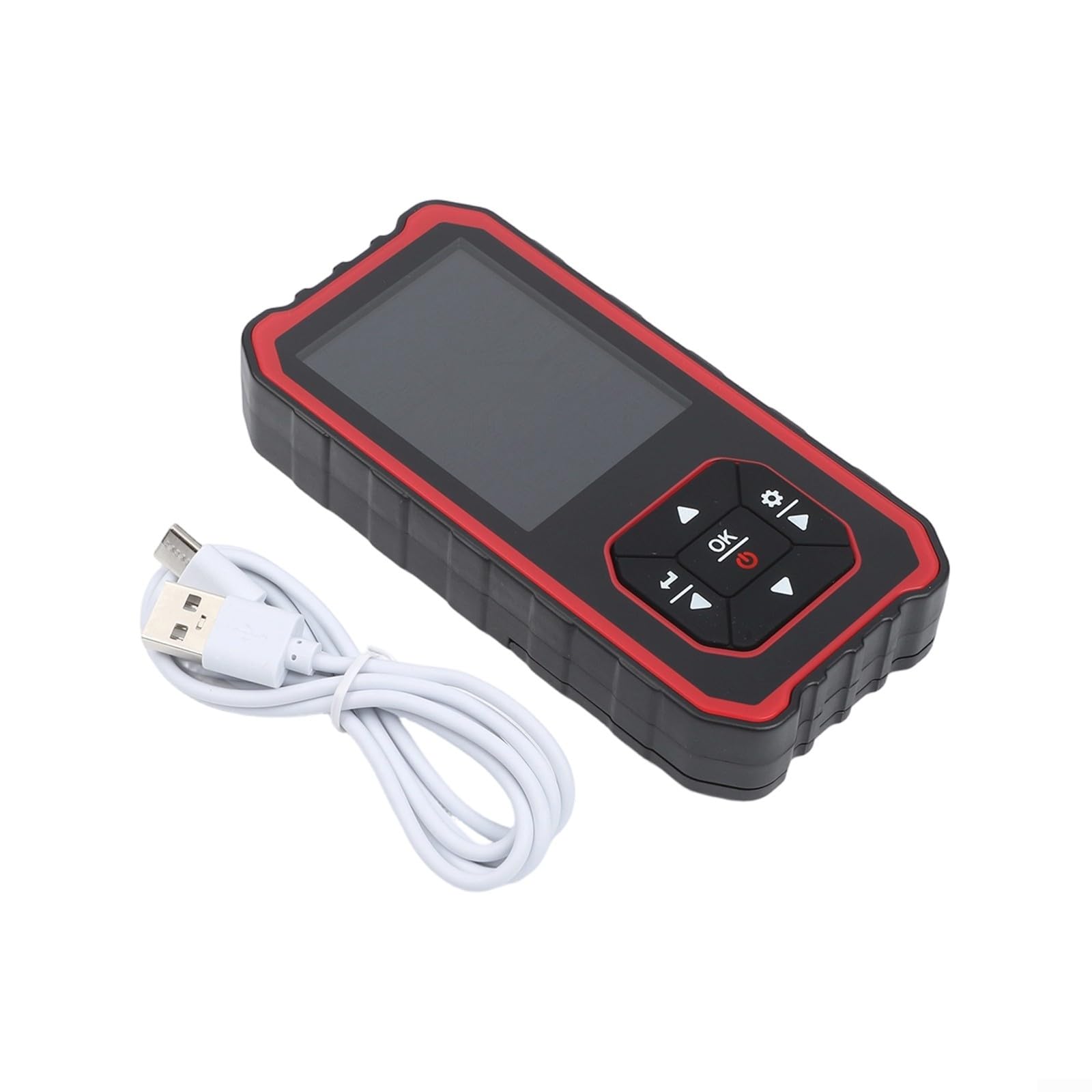 Misuratore di qualità dell'aria portatile, monitor AQI 10 in 1 con CO2/PM2.5/Temp/Umidità (nero)