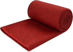 Toalha Microfibra Grande 150x80cm Ultrafina – Alta Absorção, Secagem Rápida e Super Absorvente | Compacta, Ultra Leve, Ideal para Academia, Acampamento, Natação, Piscina e Praia. (Vermelho)
