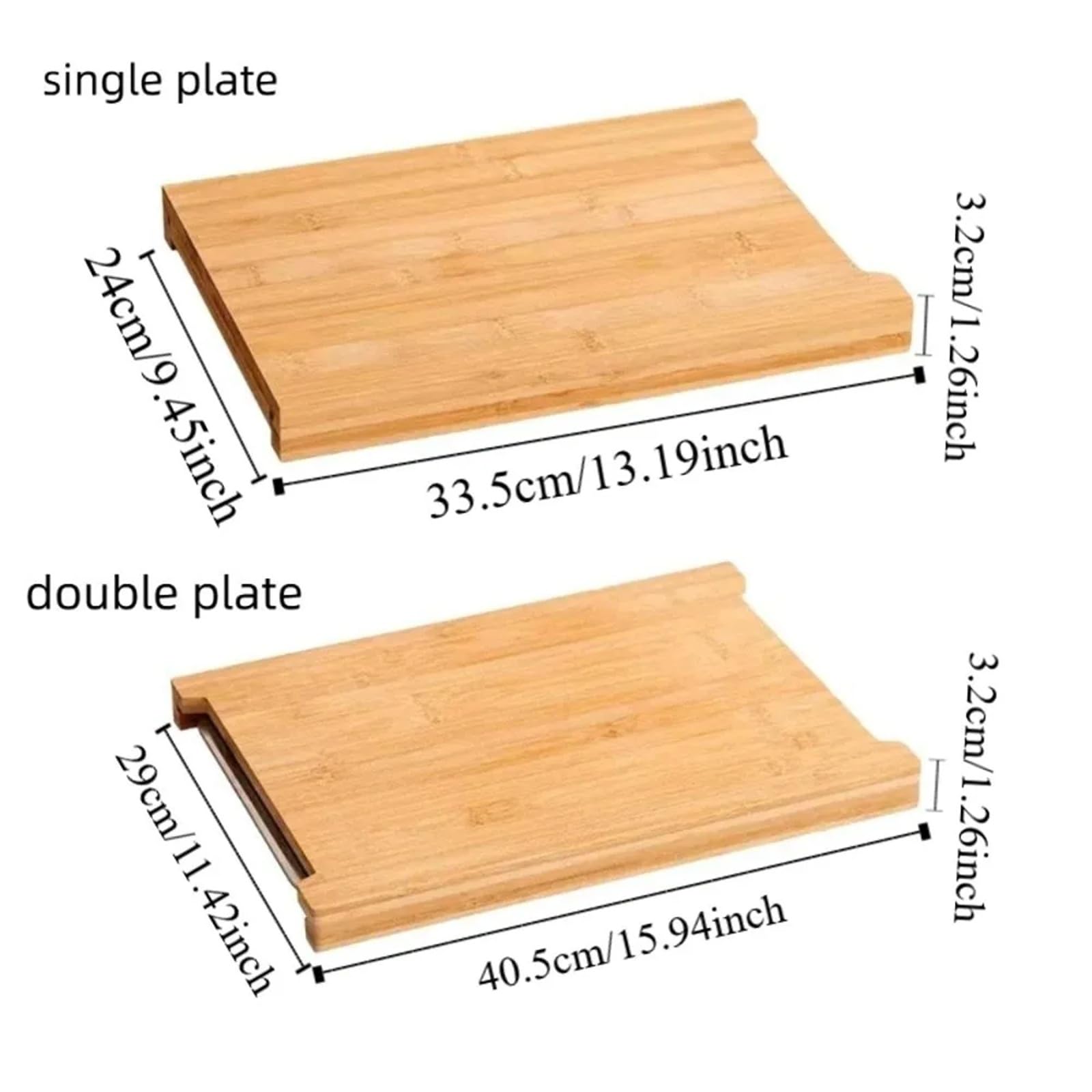 Tagliere in Legno con Cassetti for Pane al Formaggio