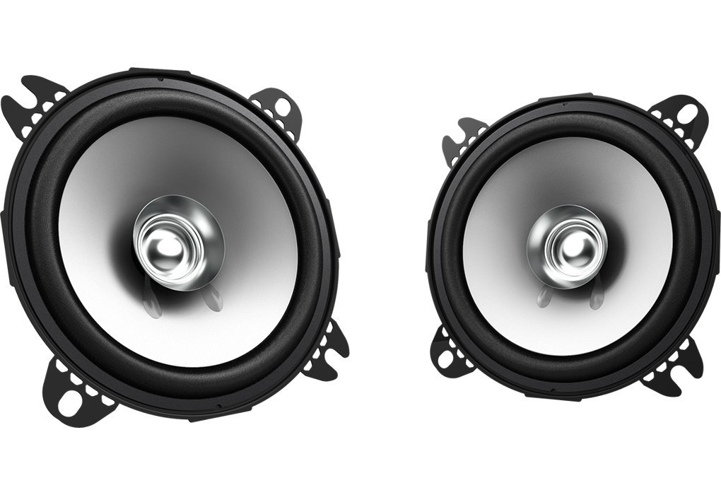 Lautsprecher Boxen passend mit Kenwood KFC-S1056-10cm Koax Auto Einbauzubehör - Einbauset passend für Mercedes 190 | W201 Front