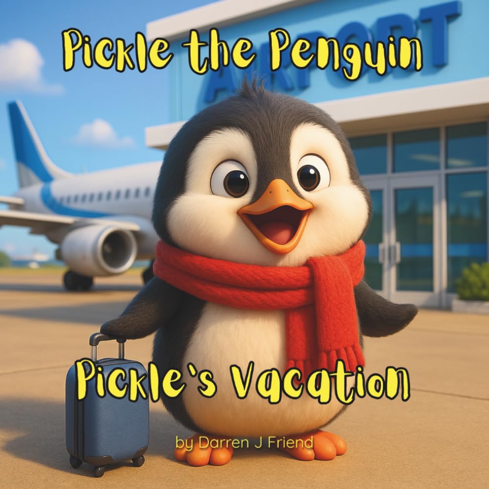 Pickle the Penguin: Pickle’s Vacation: A Funny Beach Adventure for Children Ages 3–5