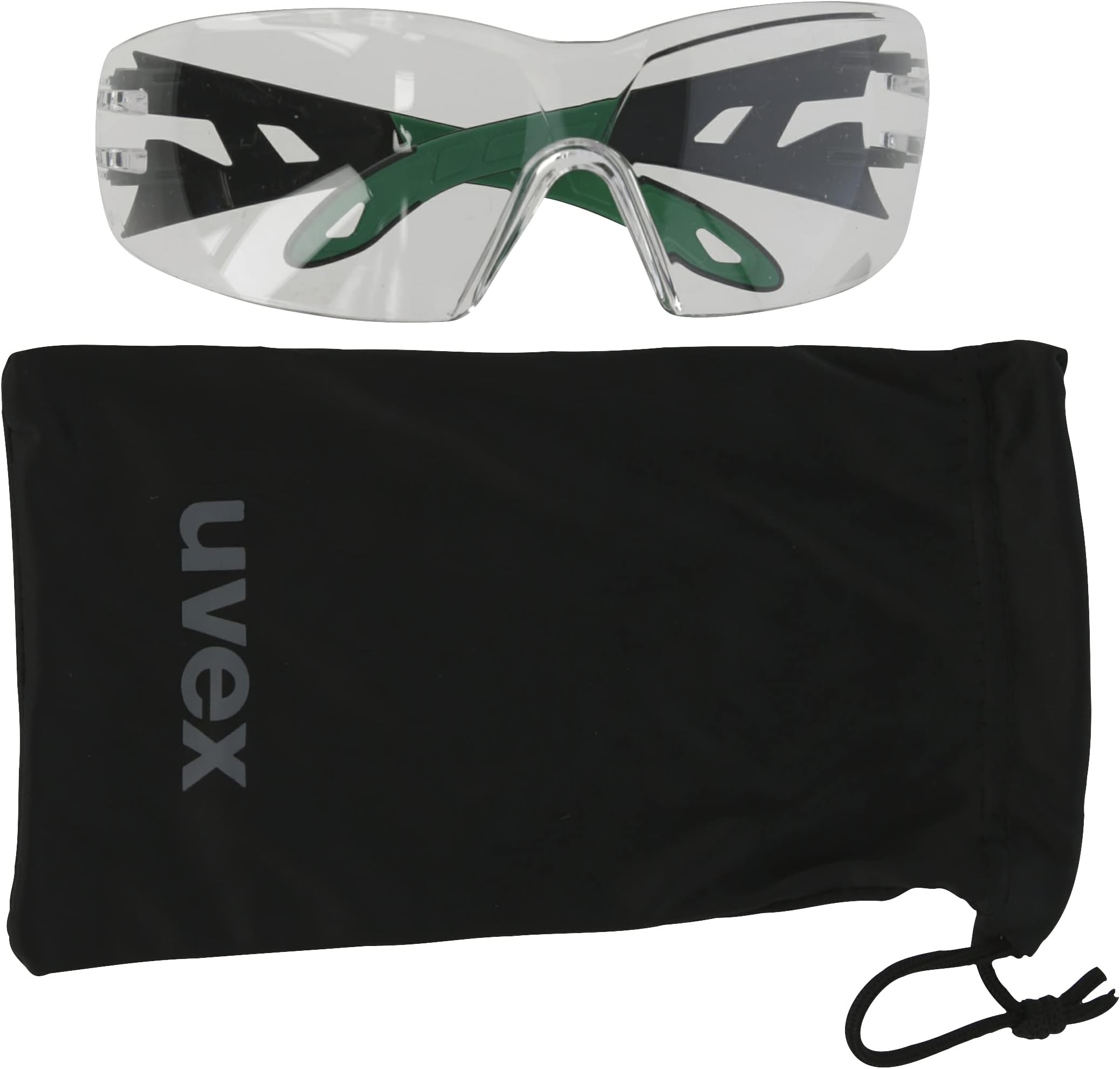 Uvex Pheos S Schutzbrille - Supravision Extreme - Getönt/Schwarz-Grau