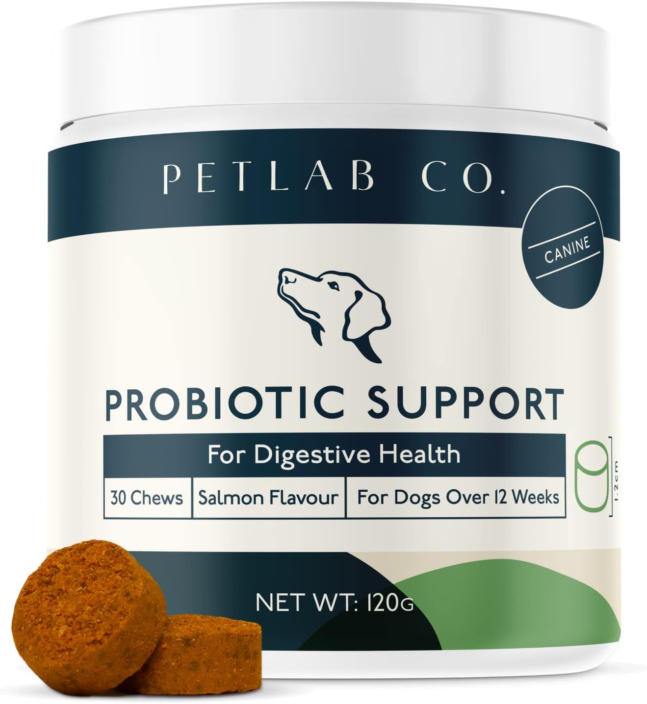 Petlab Co. Probiotic Chews Support Gut Health, Itchy Skin, And Yeast Build Up Dog Probiotic