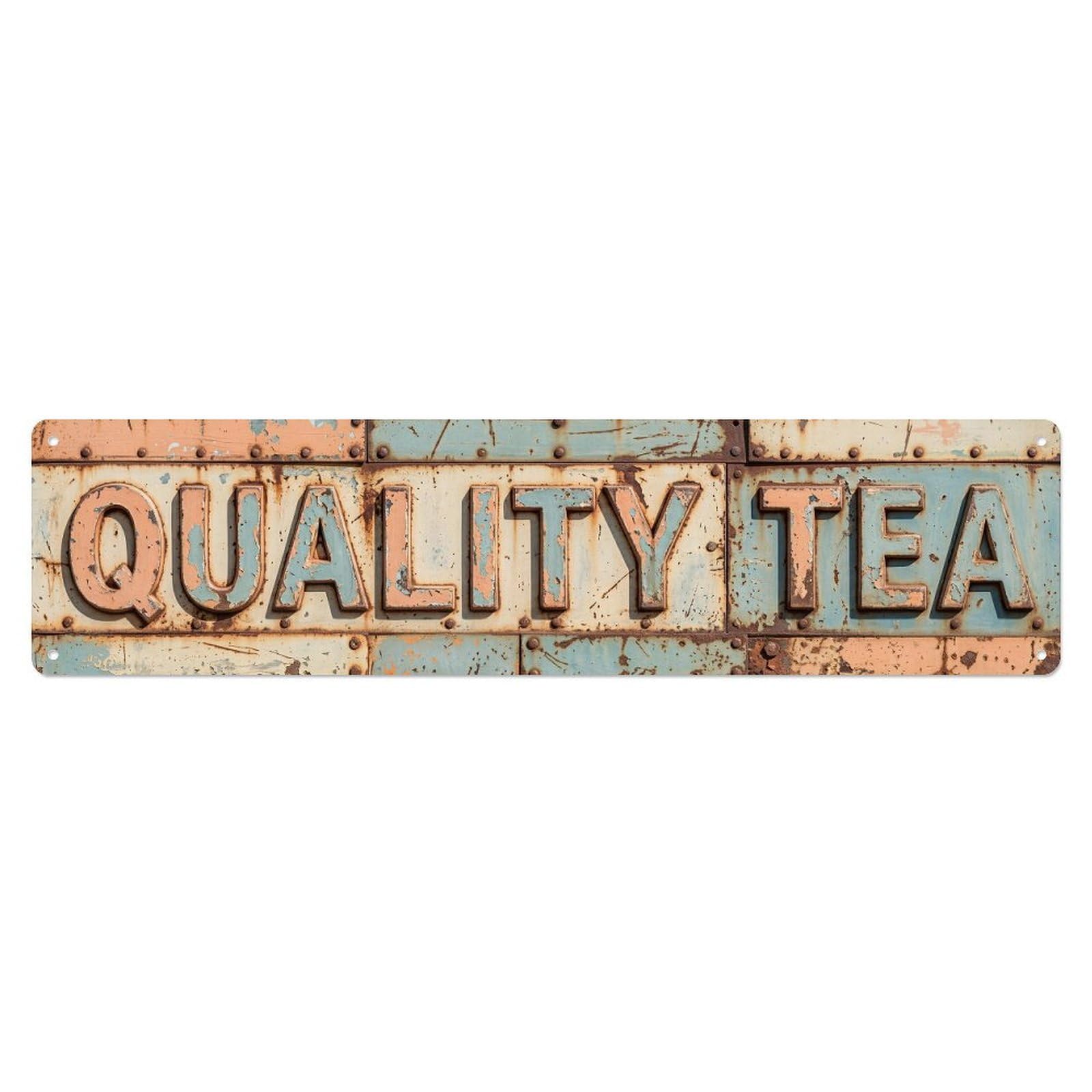 Quality Tea Home Metal Tin Sign