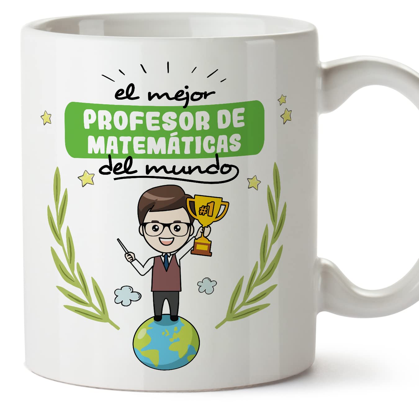 MUGFFINS Taza Fisioterapeuta Hombre (Mejor del Mundo) - Regalos Originales y Divertidos de Fisioterapia — view 109