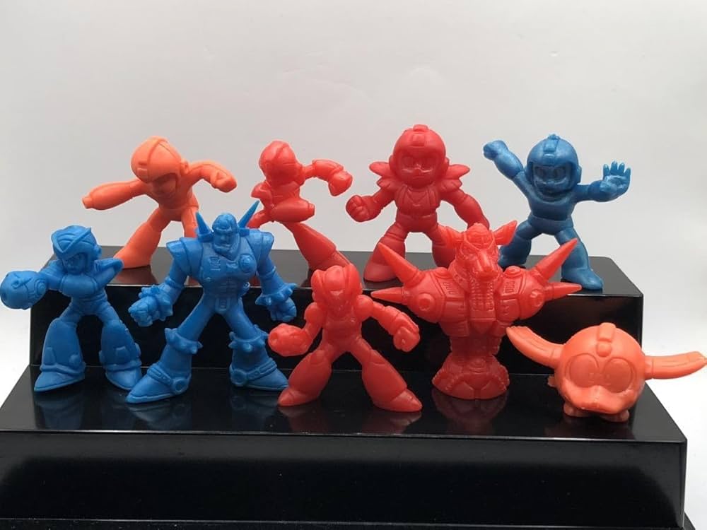 Amazon | ◇ ロックマン 消しゴム フィギュア セット | スタンダード