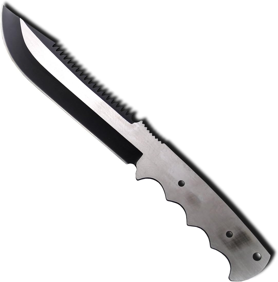 Hunting Knife Blade Blank 009 9Cr18MoV Stainless Steel