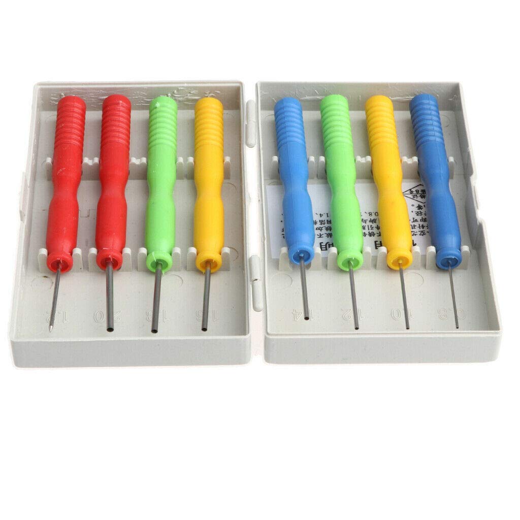 UBERSWEET® 8 pcs/Set Hollow Needle Stitch Detaching Pin Electronic Element Extraction