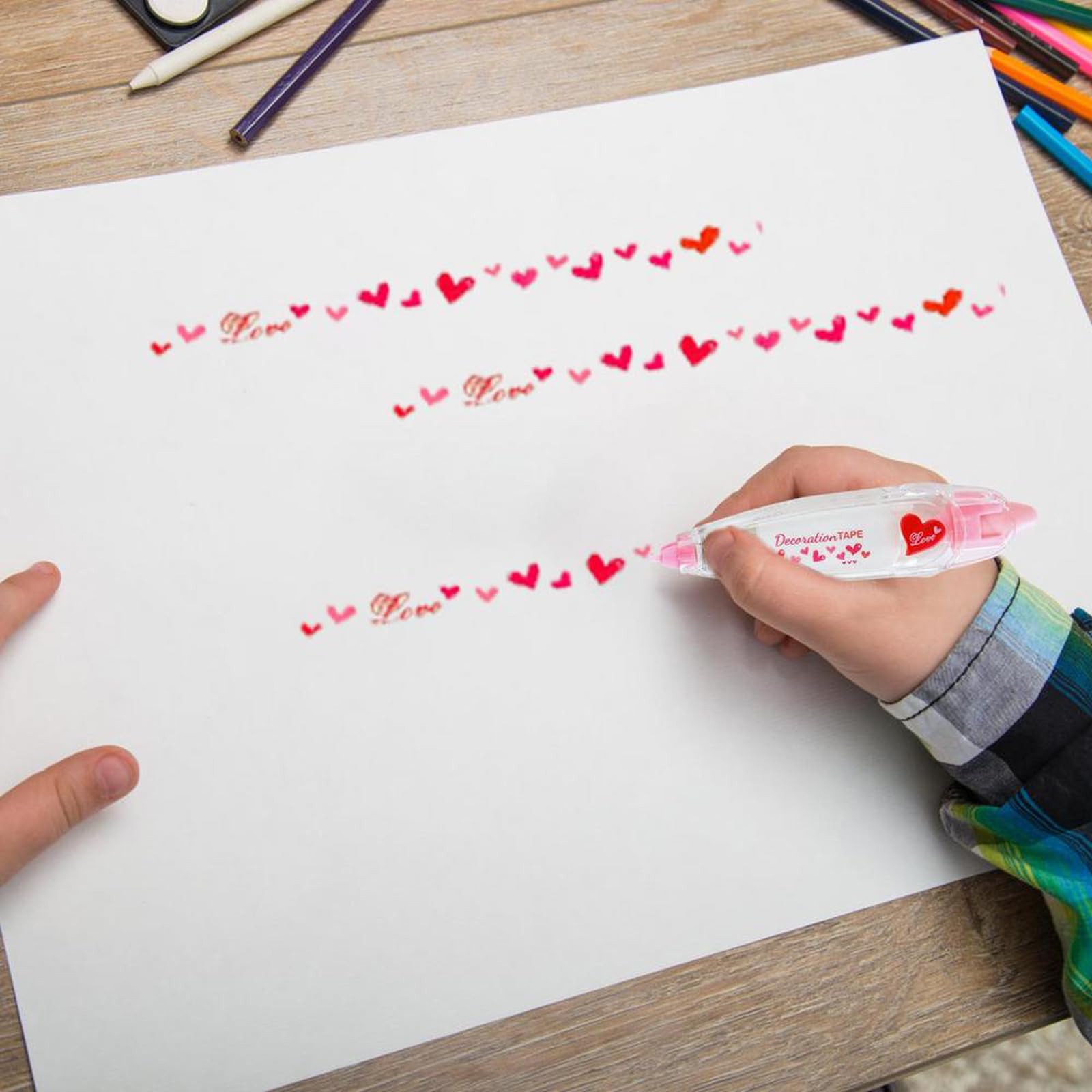 ARAMOX Ruban Décoratif 2 Boîtes Ruban De Masquage Motif De Fruits