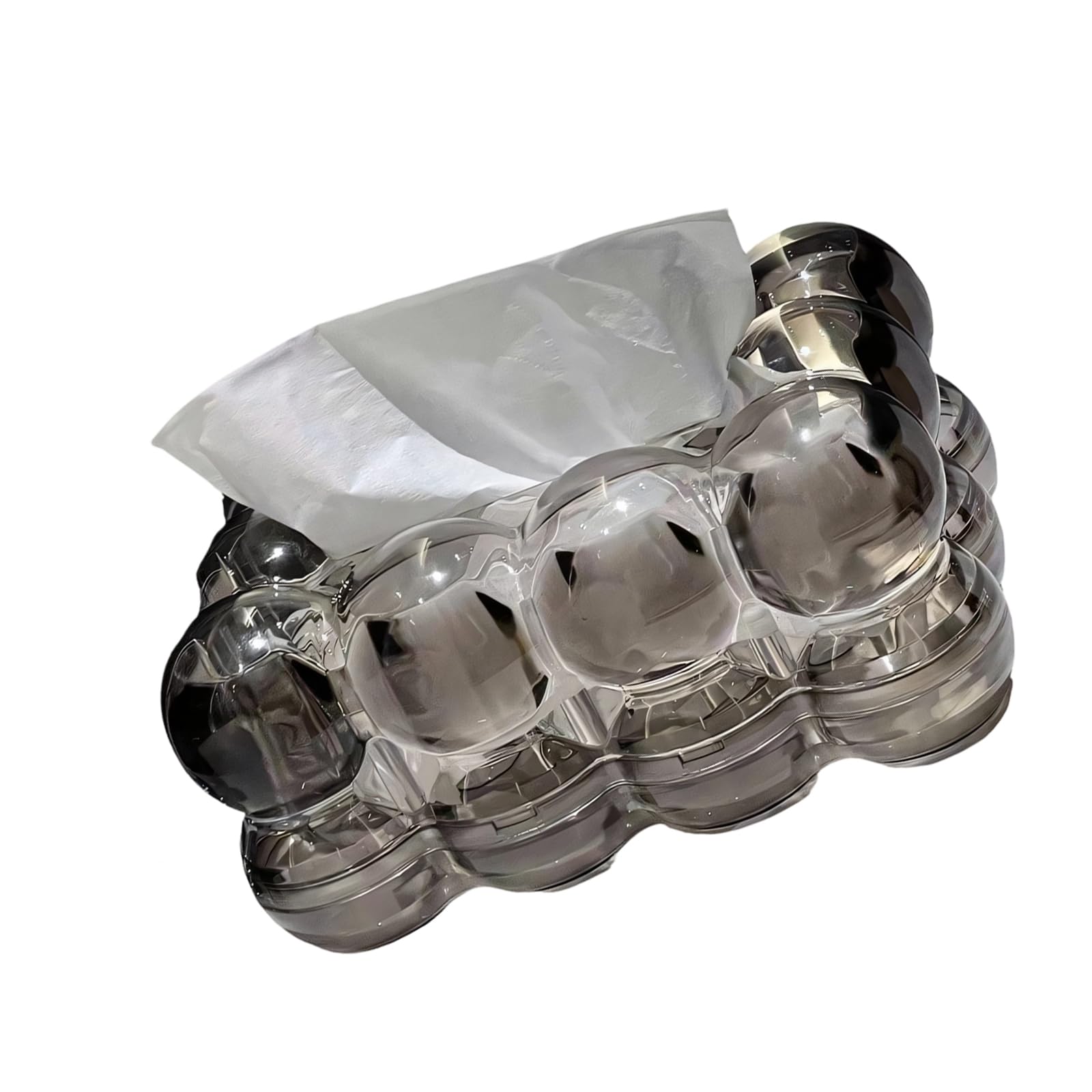 ZWWAAZHF Tissue Stand for Kitchen Counter Bathroom Napkin Holder Paper Towel Dispenser for Countertop Kitchen Tissue Box