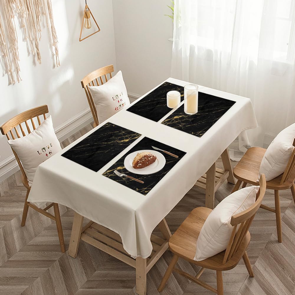Set Di 2 Tovagliette In Pizzo Retrò, Decorazione Bohémien, Con Fiori