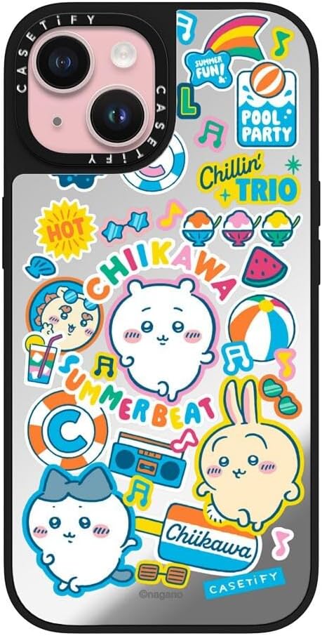 CASETiFY MagSafe 対応ミラー iPhone 15 ケース [反射性 / 1.5mからの