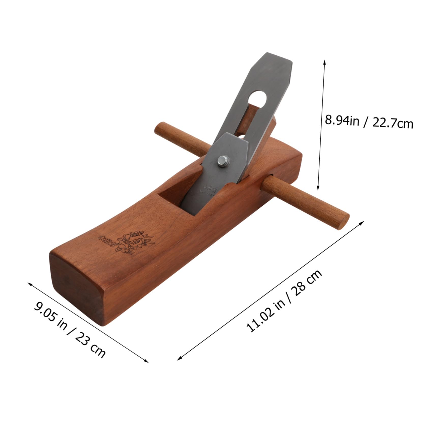 Pialla Manuale Per Legno in Legno Durevole Lama in Metallo Attrezzo Falegnameria Per Carpentieri e Hobbisti