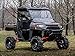 SuperATV Scratch Resistant Flip / Fold Down 2-in-1 Windshield for 2015+ Polaris Ranger XP 1000 / 1000 (See Fitment) | 1/4
