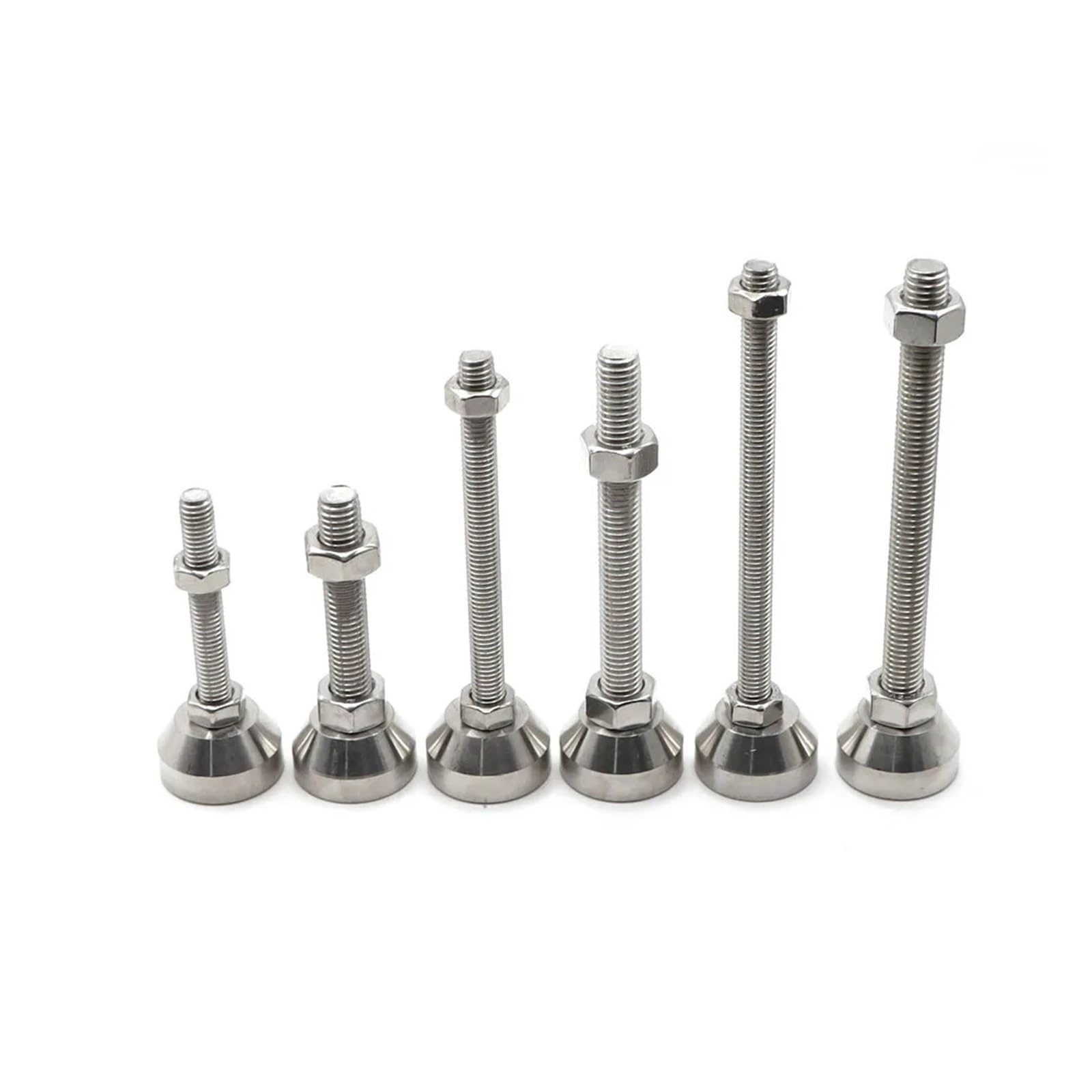 4 pezzi piedini regolabili tazze diametro 30mm macchina fissa in acciaio inossidabile 304 for gambe di supporto equilibrio industriale/mobili