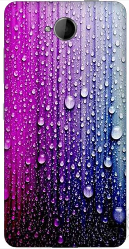 Cover custodia In Plastica Rigida Compatibile Con Nokia Lumia 650,Design goccia
