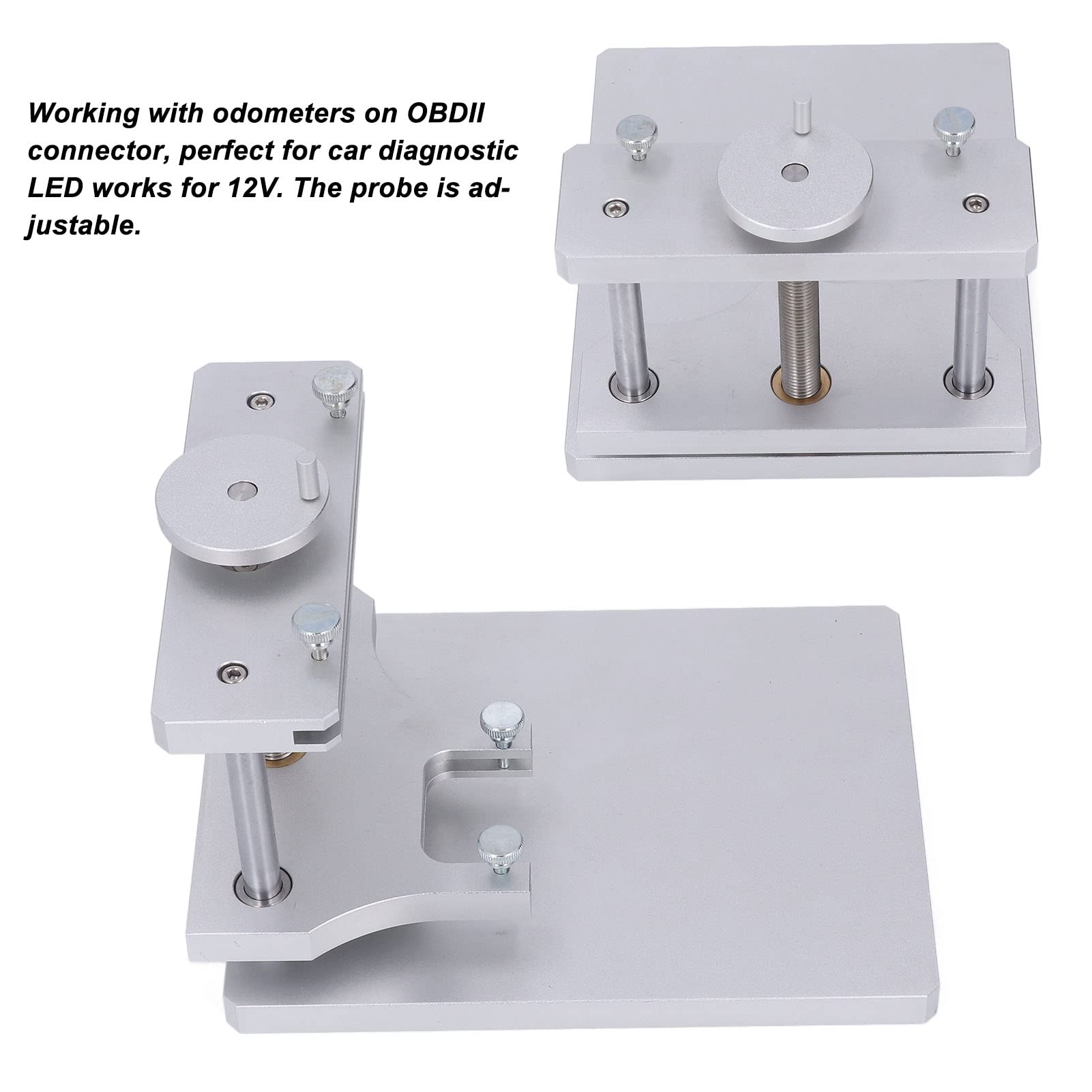 Zestaw Ramek LED BDM, Zestaw Adapterów Sondy Ramek LED BDM Zestaw Adapterów EU Plug 100-240V do FGTECH BDM100 ECU Narzędzie Diagnostyczne do Samochodów