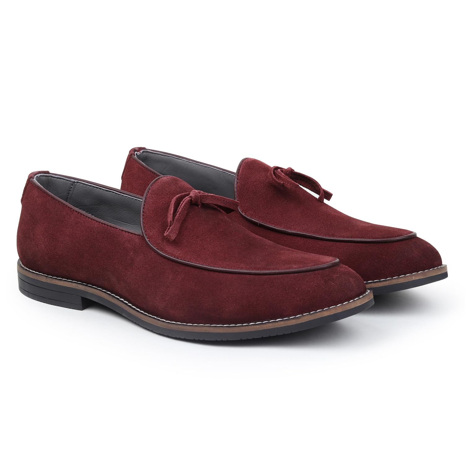 yoho Lofos Men 007 | Suede Slip-On Loafers | Stylish, Flexible Shoes with Footpharma Footbed | Comfortable Party, Office & Casual Footwear-picture-33