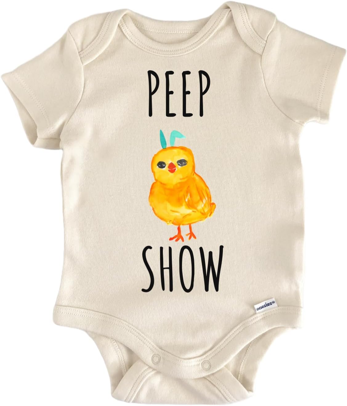 Chick Peep Chicken Farm Animal Baby Gift Baby Bodysuit