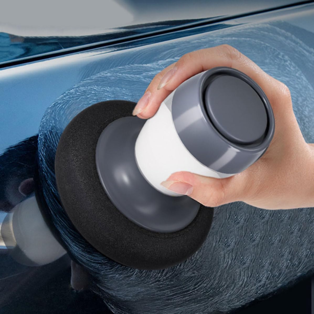 LIFKOME Car Wax Applicator Pad for Car Paint with Abs Material 60ml Capacity Universal Scratch Repair Tool for DIY Maintenance