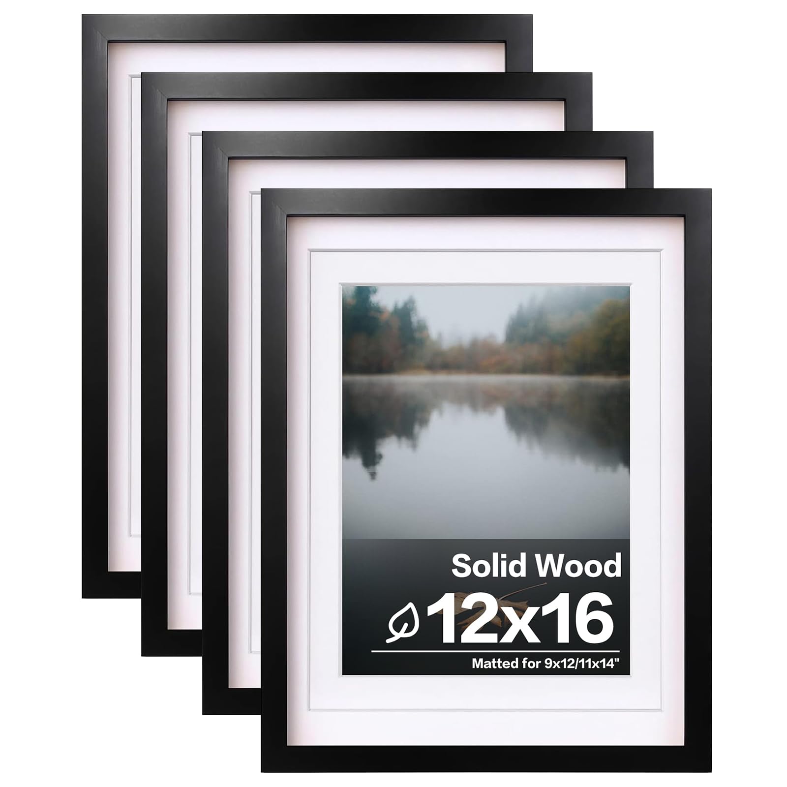 Cadres photo 30x40 bois massif pour décorer votre salon