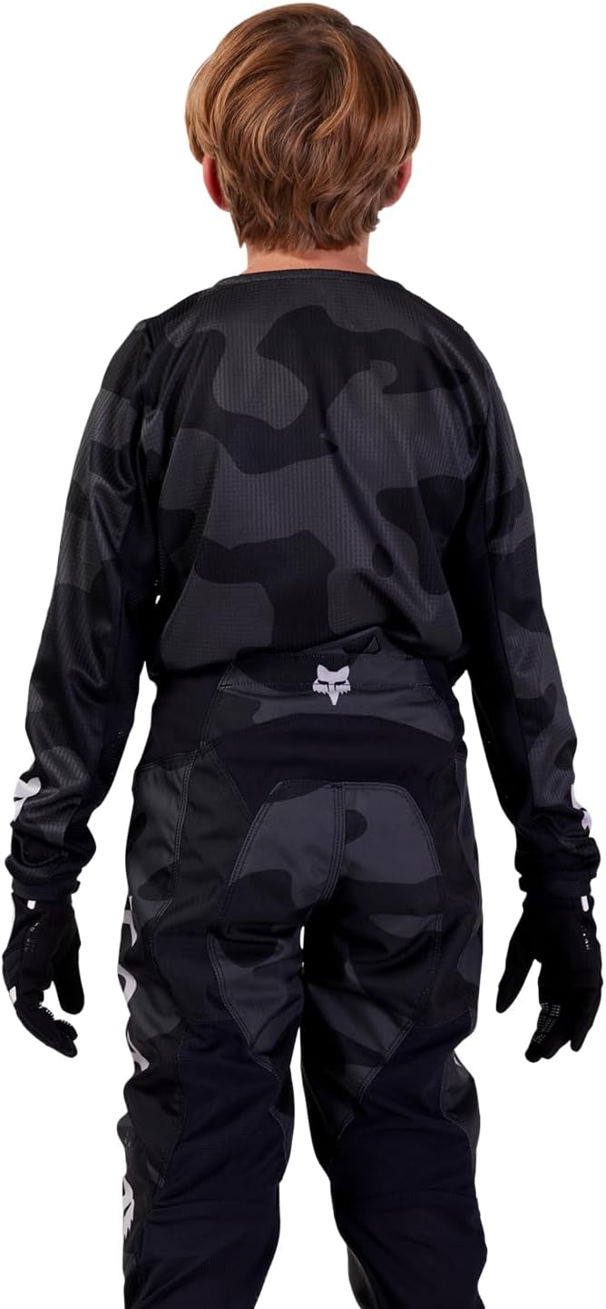 Fox Racing Youth 180 Motocross Dirt Bike Jersey, Black Camo, X-Large - Image 4