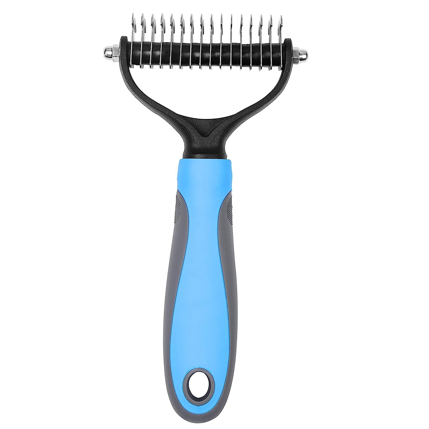ONTRIP Pets Fur Knot Cutter Professional Grooming Hair Removing Brush for Dogs and Cats, De-matting Comb with 2 Sided Professional Grooming Rake[MULTICOLOR] (B0CB8BQJPG) Amazon Price History, Amazon Price Tracker