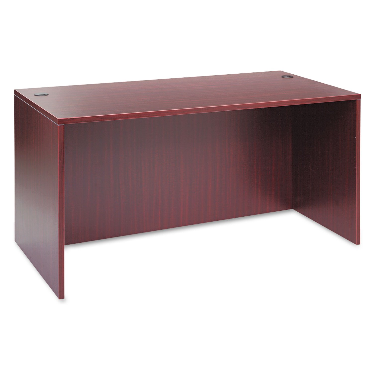 Alera Valencia Series 60 by 30 by 29-1/2-Inch Desk Shell, Mahogany