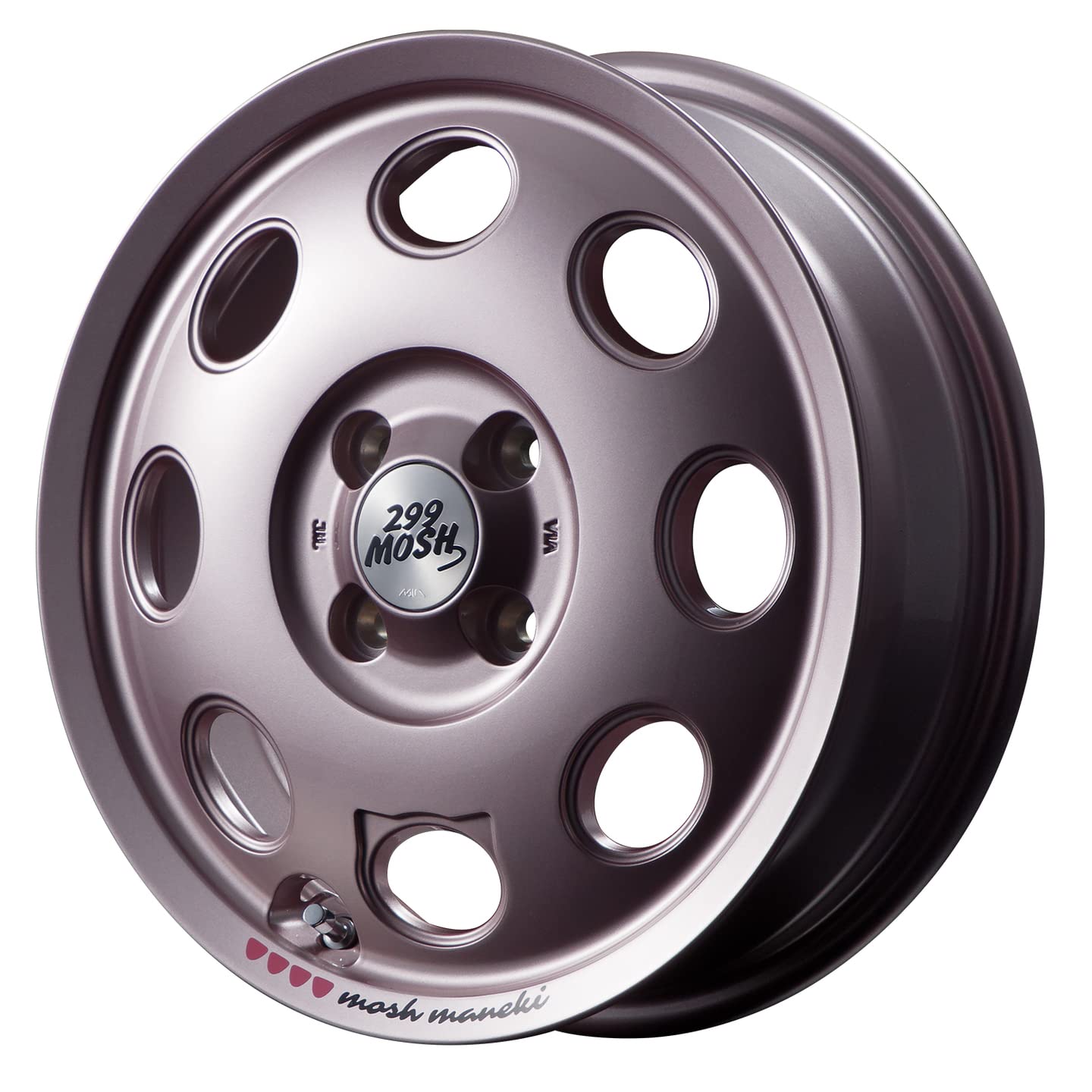 Amazon.co.jp: MOSH MANEKI 4本セット 14x4.5J +45 4H 100 14インチ