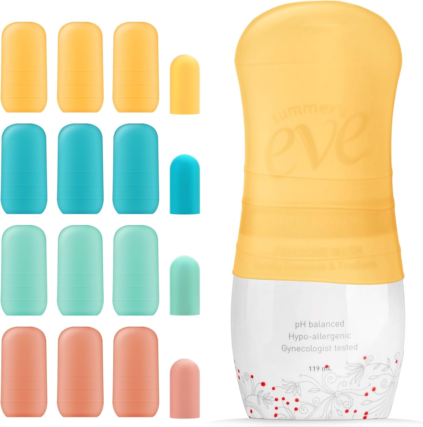16 Pack Silicone Bottle Cover, Travel Essentials for Women Men, Beach Vacation Essentials, Cruise Essentials 2026, Travel Size Toiletries Accessories, Elastic Sleeves for Leak Proofing, must haves