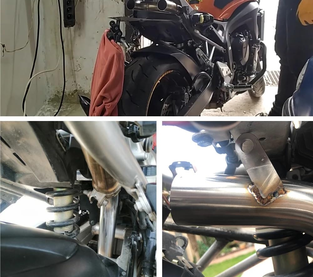 Motorrad-Endschalldämpfer Motorrad FZ-6 FZ0 F02 rostfrei